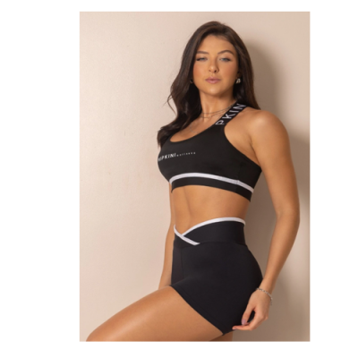 Top Fitness Outsider Black with Silk 7